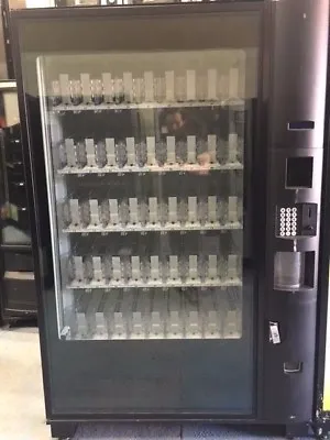 Bevmax 2 Cold Drinks Vending Machine With Card System Robotic Arm Cans Bottles • £1800