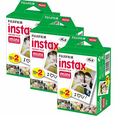 Fujifilm Instax Mini Film Bundle Pack (60 Shots) • £49.95