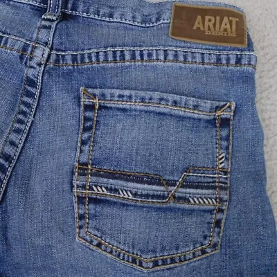 Ariat M5 Jeans Mens 34x30 Fargo Stillwell Stackable Straight NEED REPAIR As-Is • $0.99