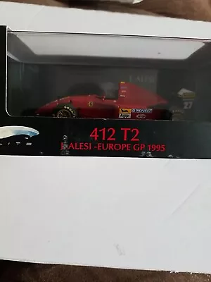 Hot Wheels Ferrari 412 T2 J Alesi Europe 1995 1:43 Scale Car • £20