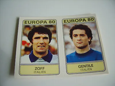 Panini Football 80 - Europe 80 Zoff / Gentile # 380 A-B Toprar!!! • £6.14