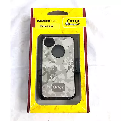 Otterbox Defender Series Case & Holster For IPhone 4 & 4S Graphics Digi Desert • $15.95