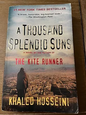 A Thousand Splendid Suns By Khaled Hosseini (2008 UK-B Format Paperback) • $2.50