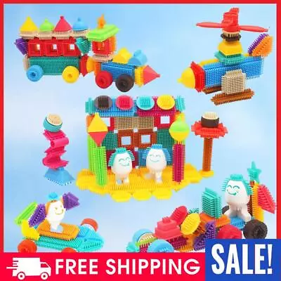 Bristle Shape Blocks Build And Play Fun Bricks Set For Boys Girls (100pcs) • $32.99