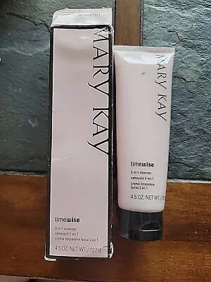 Mary Kay Timewise 3 In 1 Cleanser Normal To Dry Skin 4.5 Oz. 026940 PINK • $30
