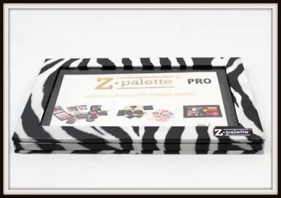 Z PALETTE PRO Zebra Metal Sticker CUSTOMIZABLE MAKEUP ORGANIZER New Authentic  • $19.99