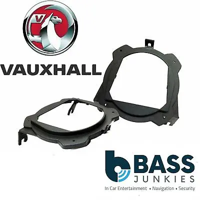 Vauxhall Corsa B 1993 - 2000 Rear Side Car Speaker Brackets Rings 5.25  13cm • £12.39