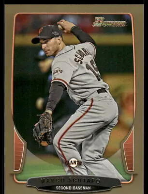 Marco Scutaro 2013 Bowman Gold #22 San Francisco Giants • $0.99