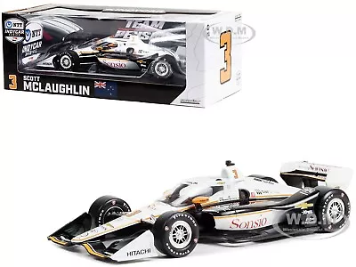 Dallara Indycar #3 Mclaughlin  Sonsio  Ntt Series 2022 1/18 Car Greenlight 11163 • $49.99