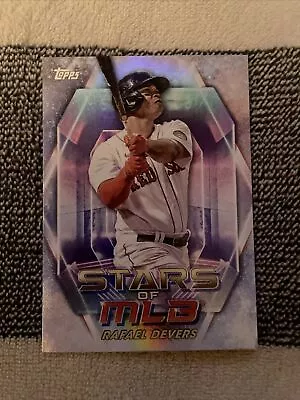 2023 Topps Chrome Stars Of The MLB #SMLBC-4 Rafael Devers -Red Sox • $1.50