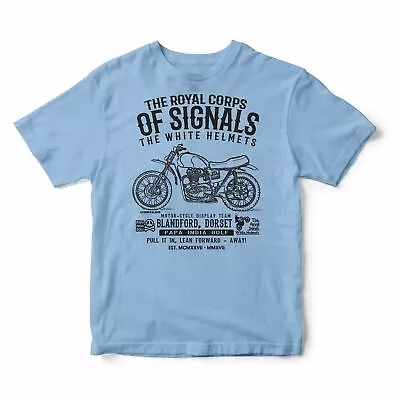 The Royal Corps Of Signals White Helmets Dorset T-shirt • $24.85