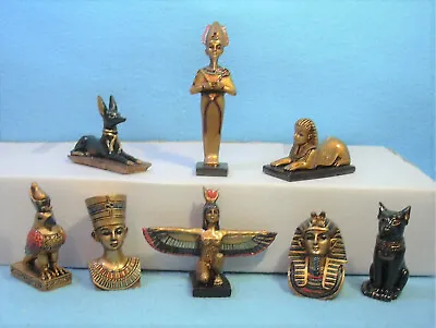 Set Of 8 Miniature Ancient Egyptian Figures • £19.99