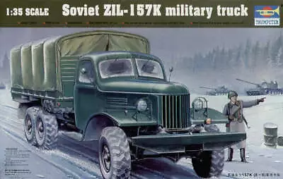 Trumpeter 01003 1:35 Soviet ZIL-157K 6 X 6 Truck • £31.50