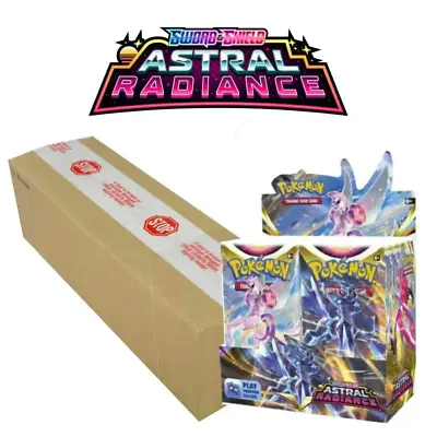 $769.99 • Buy Pokemon Booster Box Case - Sword & Shield: Astral Radiance (6 Boxes)