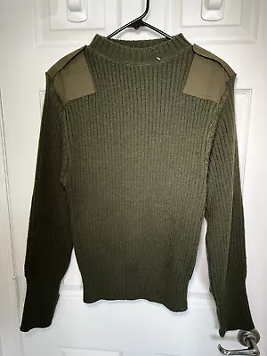 USMC Military Sweater Mens Size 40 Green Wool DSCP Valor Collection Woolly Pully • $35