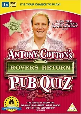 Antony Cottons Rovers Return Pub Quiz [I DVD Incredible Value And Free Shipping! • £1.99