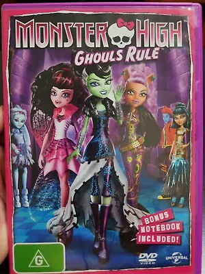 Monster High - Ghouls Rule (DVD 2012) • $5.12