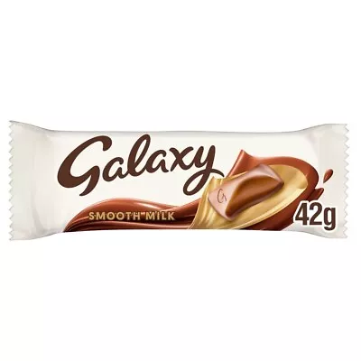 Galaxy Smooth Milk Chocolate Bars | 24 X 42g Bars | Best Before 24/03/2024 • £5.50