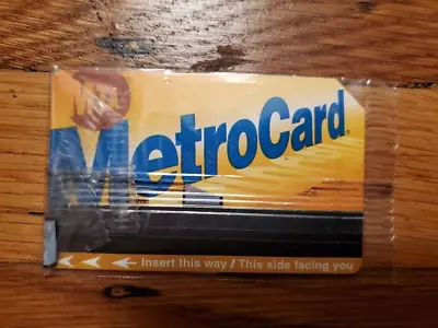 New York City MTA MetroCard Expired No Transit Value From 2017 Or 2018 • $0.99