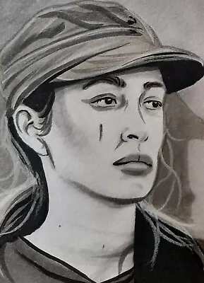 Original Rosita The Walking Dead Aceo Sketch Card Drawing  • £4.99