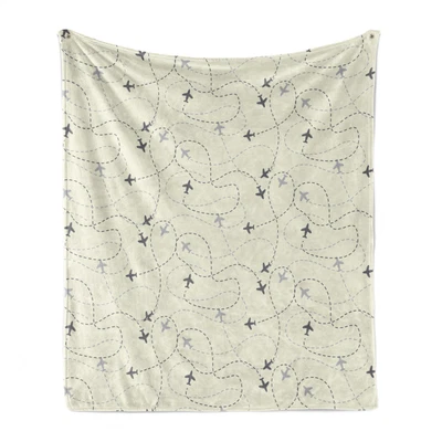 $42.99 • Buy Ambesonne Travel Soft Flannel Fleece Throw Blanket Plush For Indoors