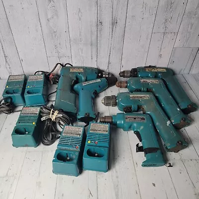 11 Makita Lot Chargers Drills 5 6070D 6012HD 6095D 6172D 6011D DC9100 DC9700 710 • $39.99