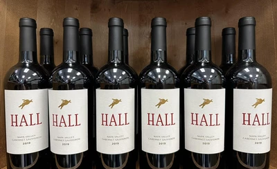 12 Bottles Of Hall Napa Valley Cabernet Sauvignon 2019 750ML • $645