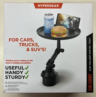 $18.99 • Buy HyperGear Car Cady/Cup Holder Swivel Tray
