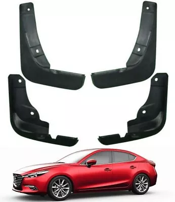 Genuine OEM Set Splash Guards Mud Flaps Fit For 2014-2018 Mazda 3 / Axela Sedan • $30.39