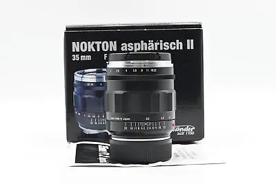 Voigtlander 35mm F1.2 Nokton Aspherical II Lens Leica M #273 • $446.60