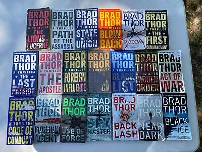 BRAD THOR BOOKS You Choose  3.75 TO 4.50 PB Discount W/multiple COVER MAY VARY • $3.75