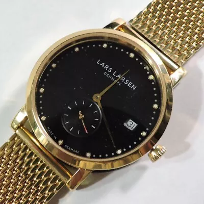 Gents Lars Larsen Danish Design Quartz Watch • $39.50
