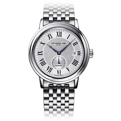 Raymond Weil 2838-ST-00659 Men's MAESTRO Silver-Tone Dial Automatic Watch • $564.51