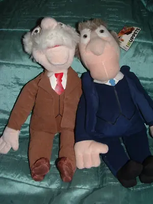 Disney Muppets 17  Statler Tagged & Waldorf Plush Soft Toy Whitehouse Leisure • £66.49