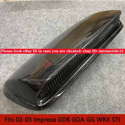 For 02-03 Impreza GDB GDA GG WRX STI Carbon Fiber Hood Bonnet Intake Vent Scoop • $204