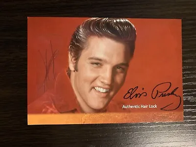 Elvis Presley Hair Strand Lock King Rock N Roll Relic Collect Memphis Graceland • $259