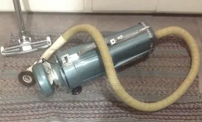 Old Vintage Electrolux Metal Canister Vacuum Cleaner Model E Tested Sold As Is • $175