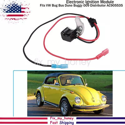 Electronic Ignition Module For VW BUG BUS DUNE BUGGY 009 Distributor AC905535 • $21.56