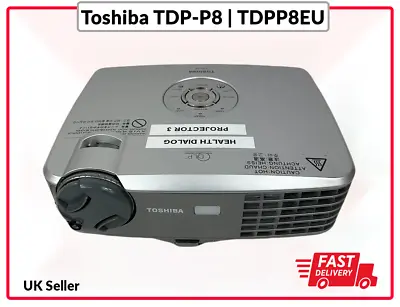 Cheap Toshiba TDP-P8 | TDPP8EU Projector 1500 ANSI Lumens VGA DATA USB • £34.99