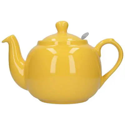 London Pottery Farmhouse Filter 6 Cup Teapot New Yellow • £34.95