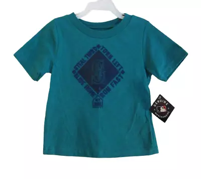 NWT Seattle Mariners Slide Home Infant Logo T-Shirt 18M Teal MSRP$18 • $9.99