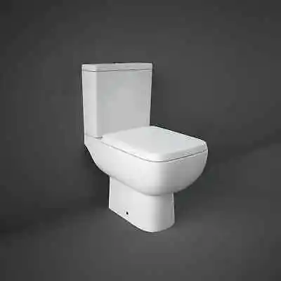 Rak Series 600 Toilet Inc Soft Close Seat Short Projection Compact Toilet WC • £215.99