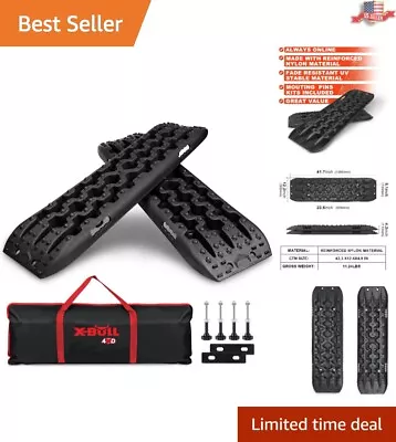 Off-Road Recovery Traction Tracks - Prevents Vehicle Slipping On Snow Mud Sand • $153.97