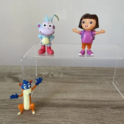 £5.99 • Buy Viacom Dora The Explorer Figures Boots Monkey, Swiper Fox, Dora 2.5”