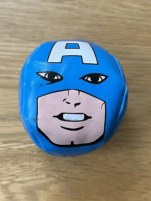 Vintage Marvel Captain America Hacky Sack Football Skills Ball  Rare • £9.95