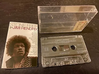 A Tribute To Jimi Hendrix: Stone Free Cassette. Pop Electric Blues Rock. Cure. • $22