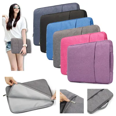 $11.15 • Buy Laptop Bag For Macbook 11 12 13.3 In M2 2022 Sleeve Soft Zipper Carry Case Cover
