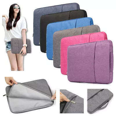 $11.15 • Buy Laptop Bag For Macbook 11 12 13.3 In M2 2022 Sleeve Soft Zipper Carry Case Cover