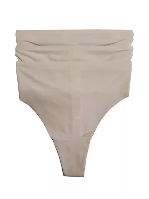 Ladies Ex Marks & Spencer 3pk No Vpl Lace Thongs M&s Knickers Briefs Underwear • £9.99