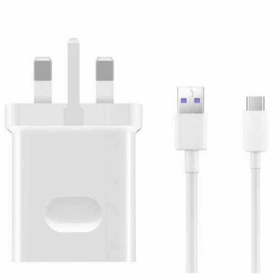 $31.12 • Buy Genuine Huawei Mains Charger Adapter & Type C Data Cable For Huawei P30,P30 Pro